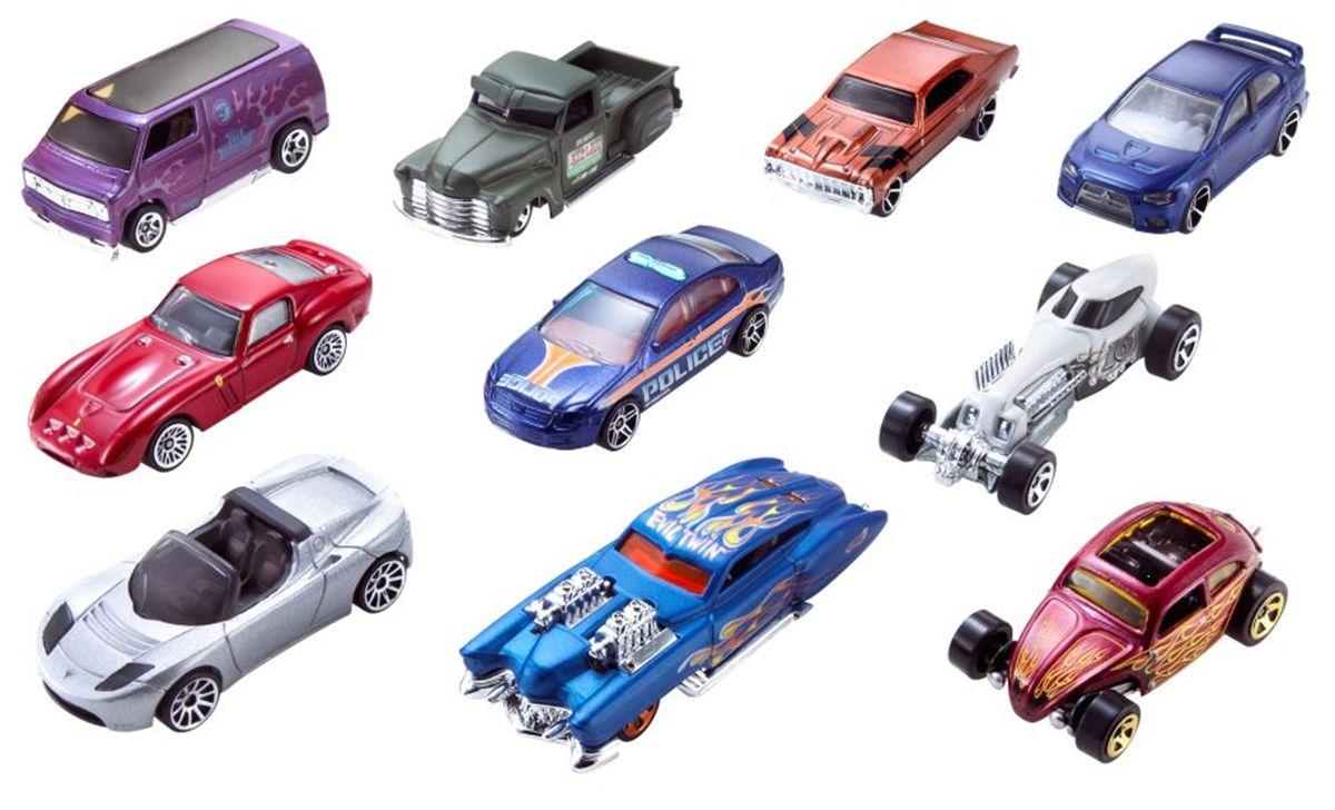 Coffret 10 petites voitures Hot Wheels Petites voitures La Grande Récré