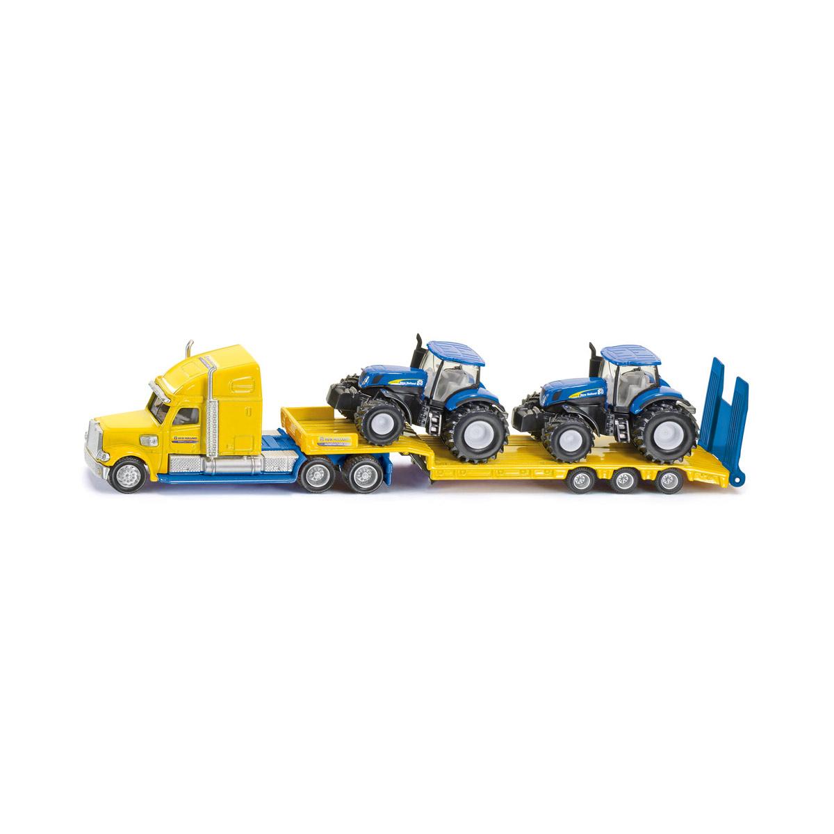 Camion Avec Tracteurs New Holland Modeles Reduits La Grande Recre