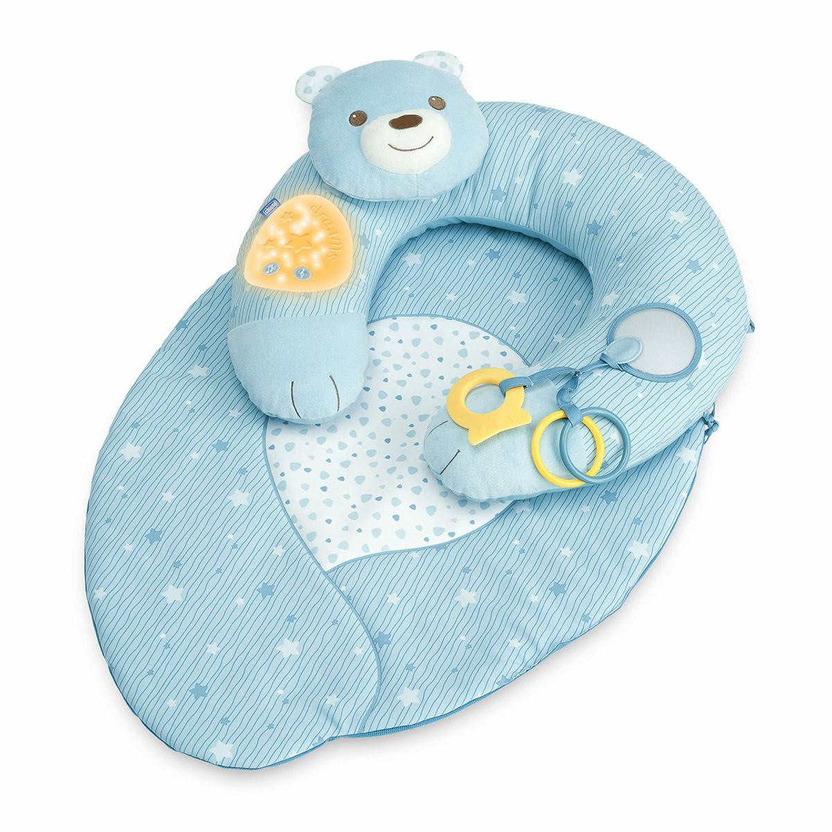 Coussin Mon Premier Nid Bleu La Grande Recre