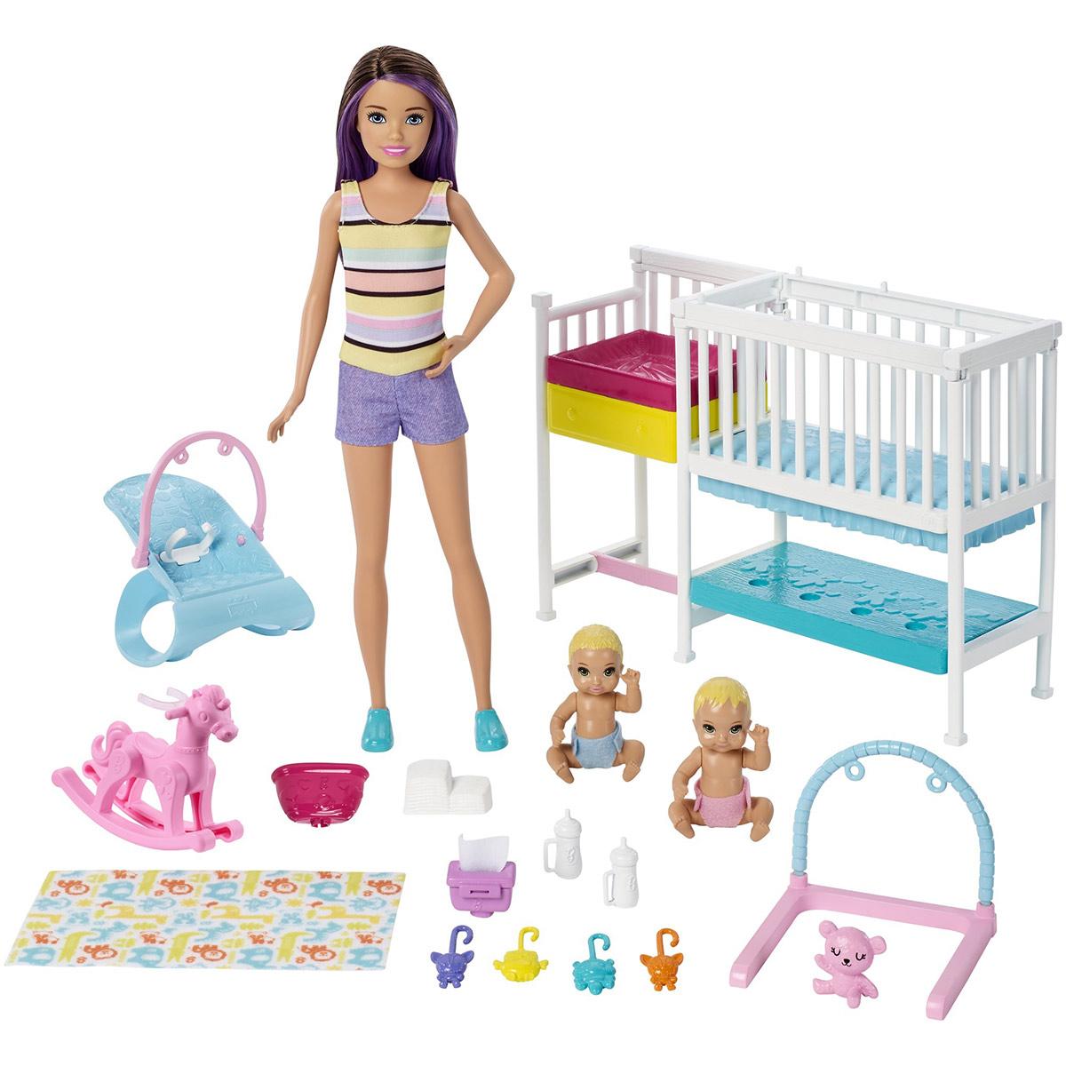 Chambre Des Jumeaux Barbie Skipper Poupons Et Poupees La Grande Recre