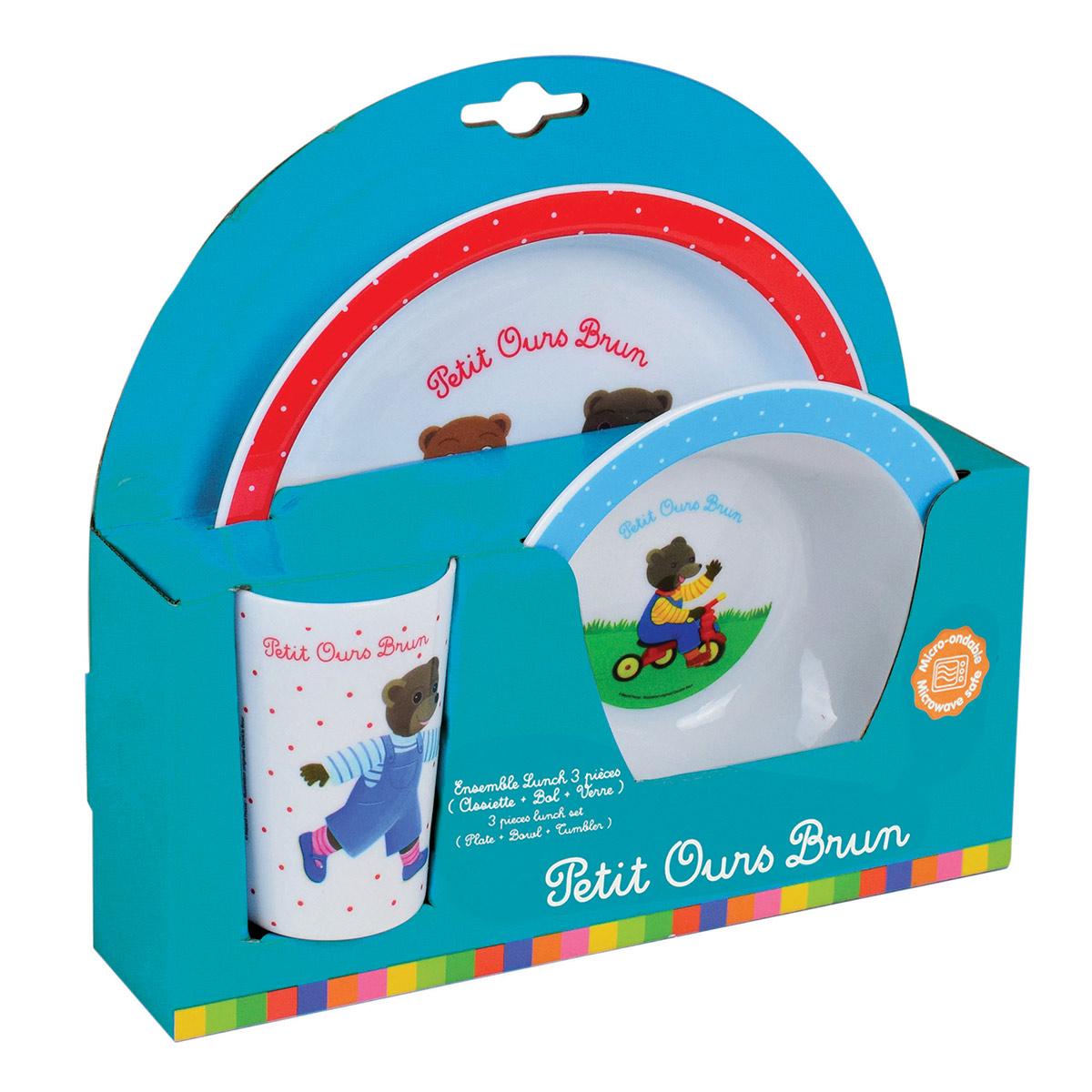 Set Repas Petit Ours Brun Maison Et Decoration La Grande Recre Set Repas Petit Ours Brun Maison Et Decoration La Grande Recre