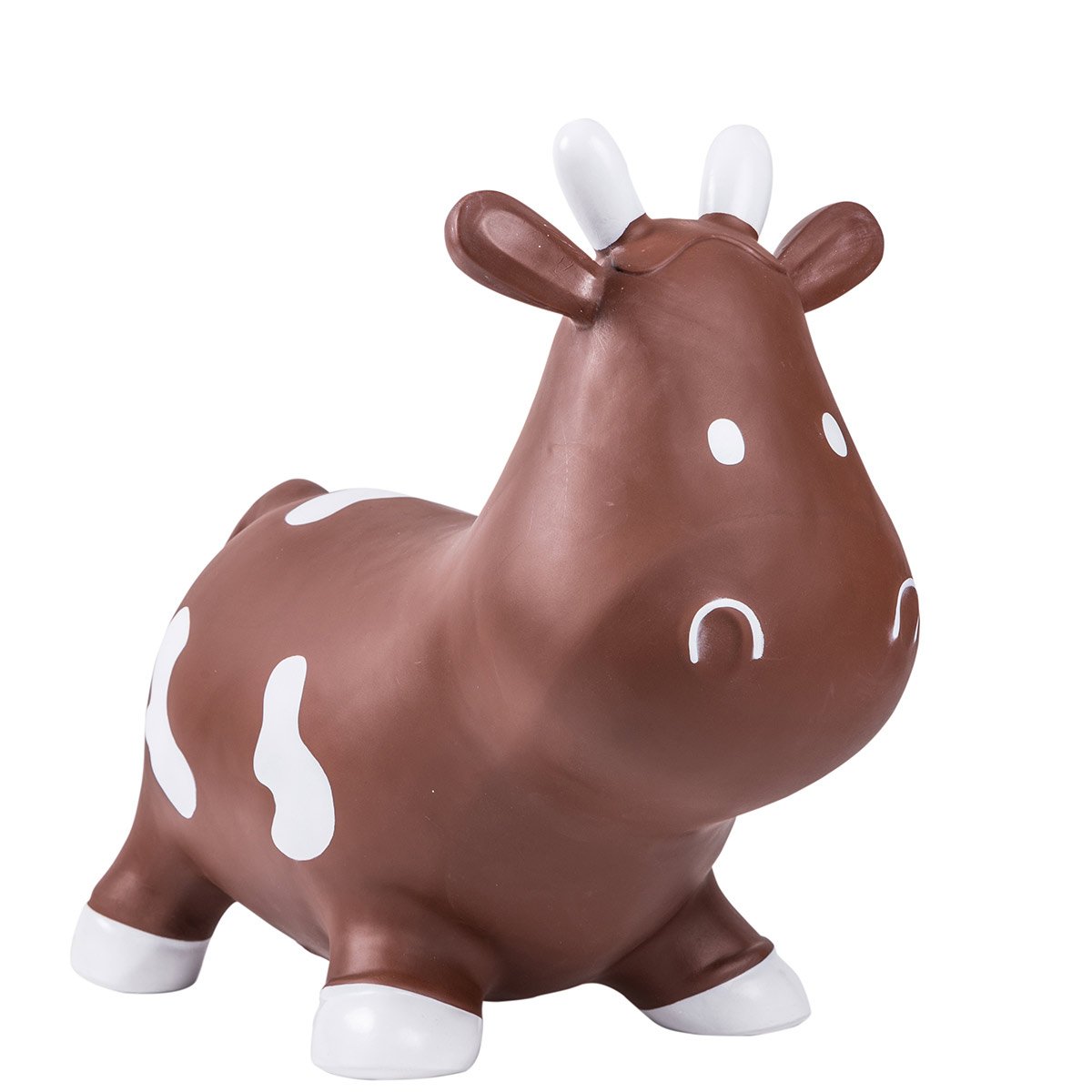 Animal sauteur gonflable en plastique vache - Blanc - Kiabi - 29.99€