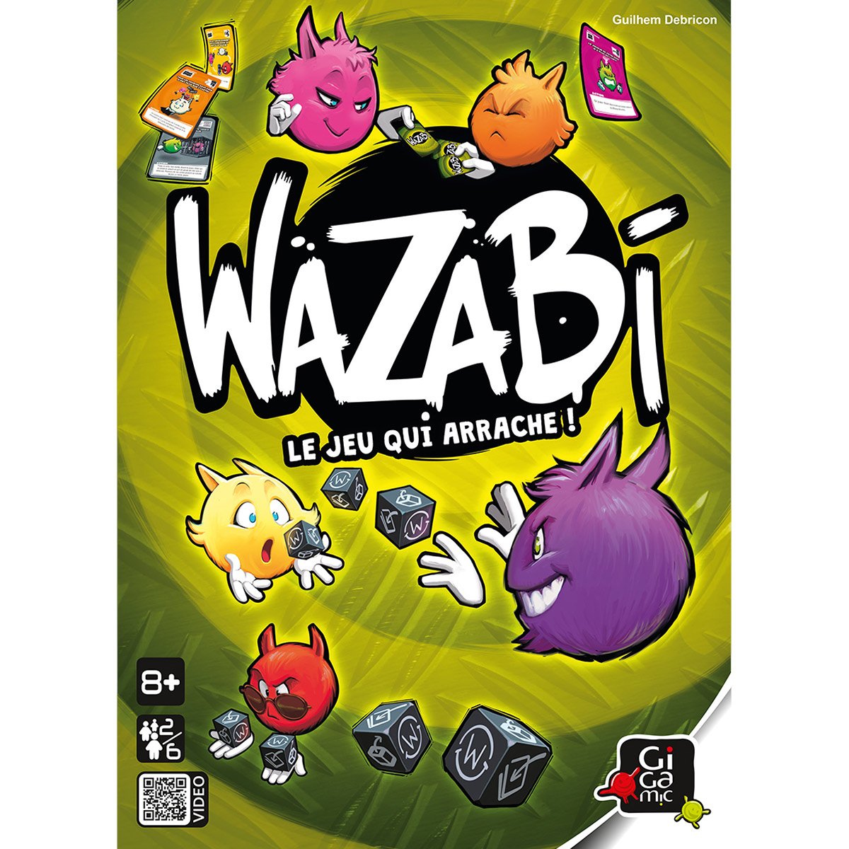 Wazabi - Jeu de société enfant dès 8 ans