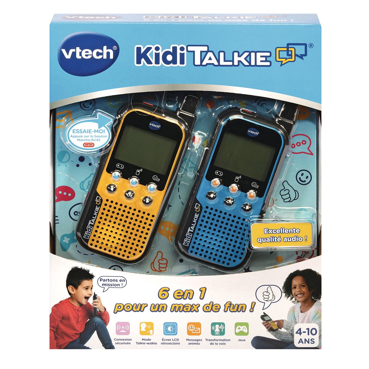 Téléphone, talkie walkie enfant en solde VTECH