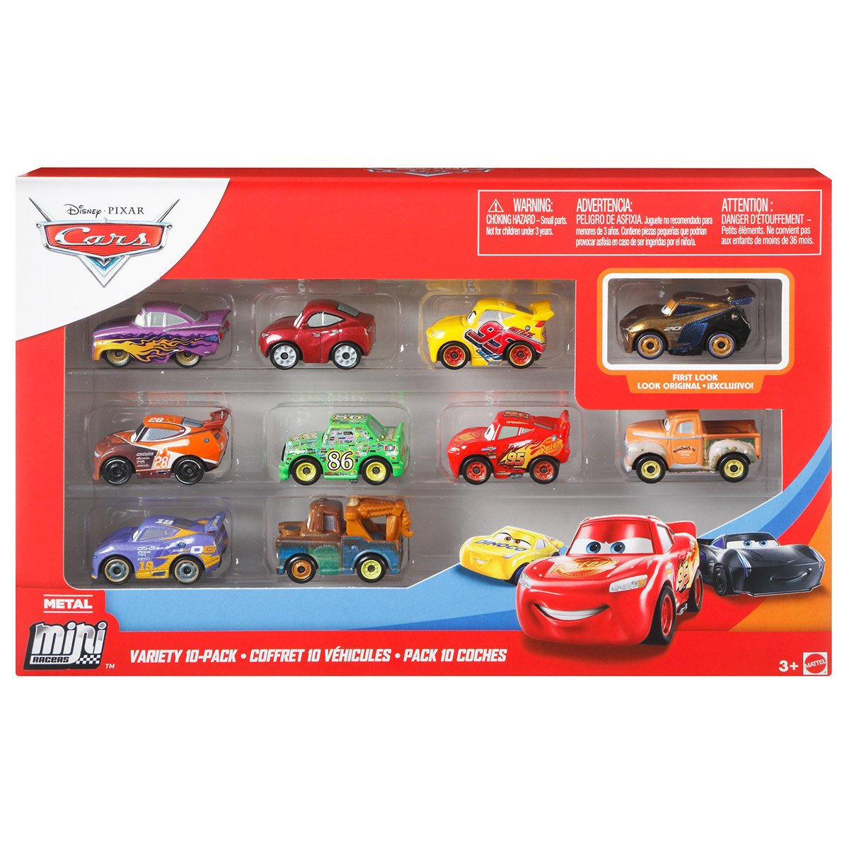 Cars Mini Véhicule Modèle Aléatoire - Sélection Noël Mattel