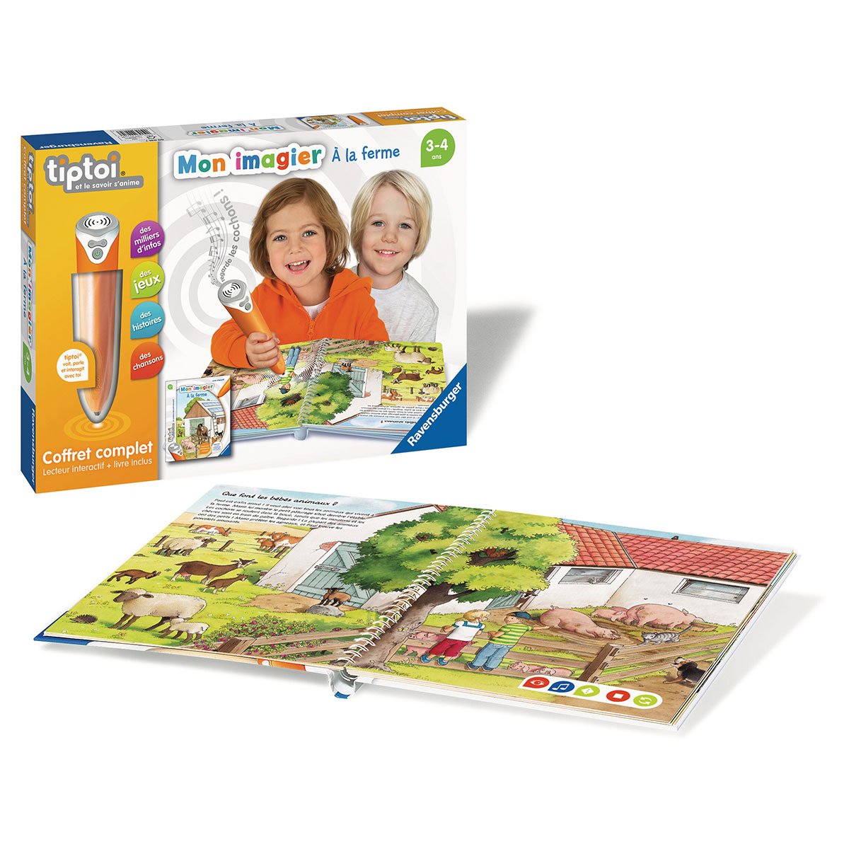 tiptoi® - Jeux éducatifs électroniques 