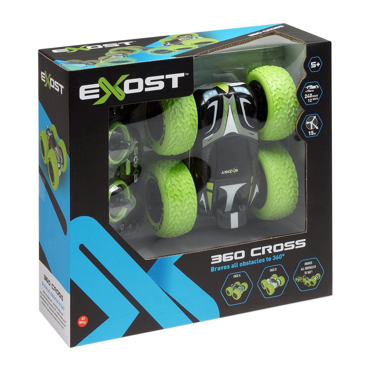 Voiture télécommandée tout terrain - EXOST- 360 Cross Exost : King Jouet,  Voitures radiocommandées Exost - Véhicules, circuits et jouets  radiocommandés