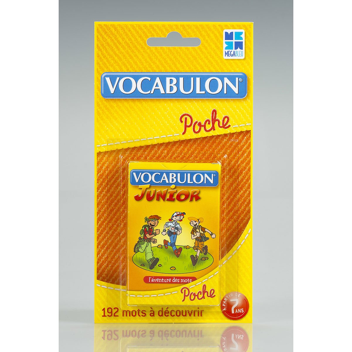 Megableu - 678054 - Jeu de voyage - Pocket Vocabulon Junior : :  Jeux et Jouets