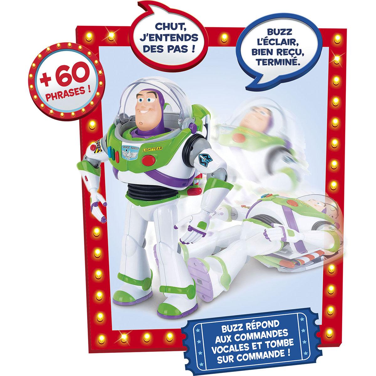 TOY STORY 4 Incroyable Buzz L'éclair 30 cm Interactif Lansay Rare EUR 249,90 - FR