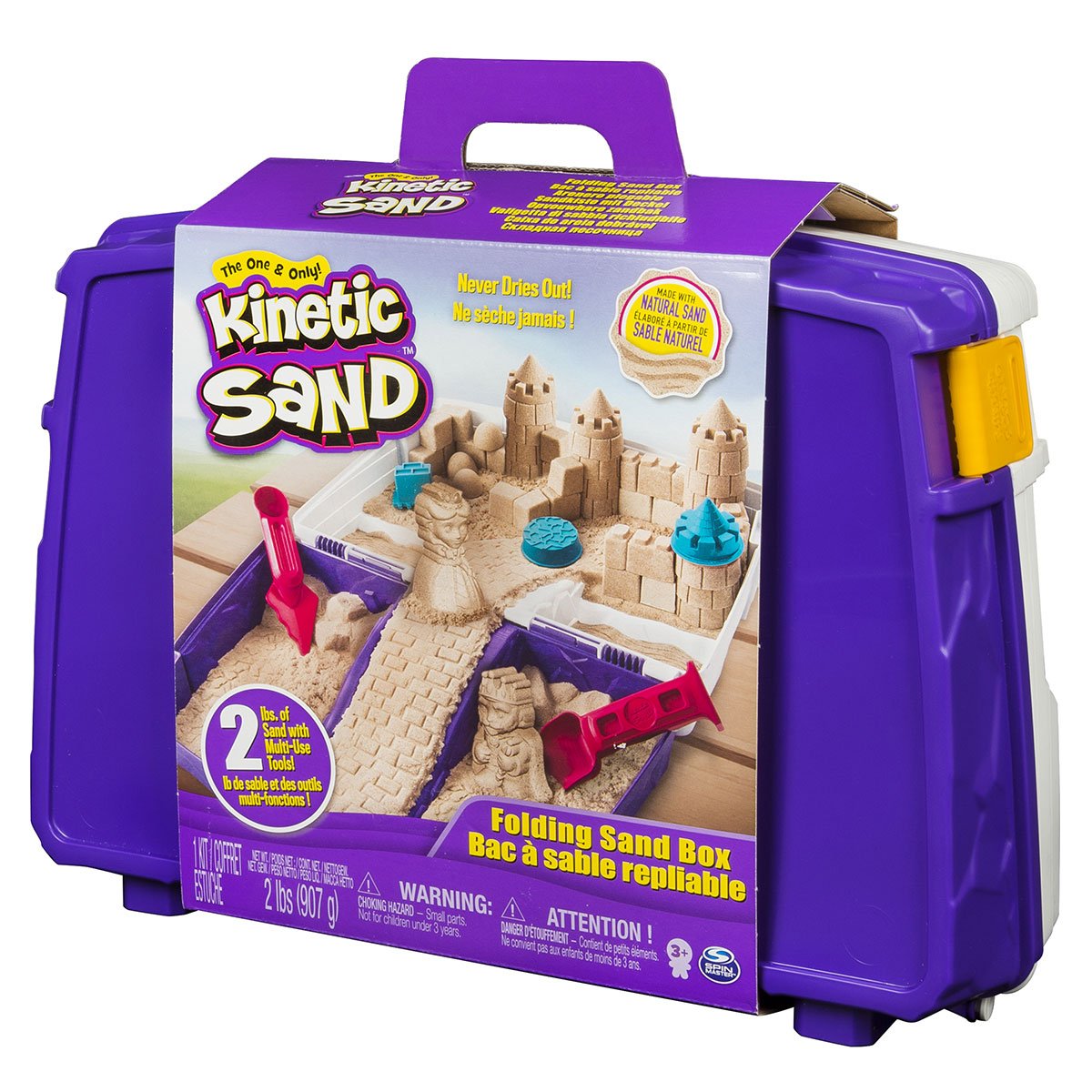 Mallette d'activités 900 g Kinetic Sand - La Grande Récré