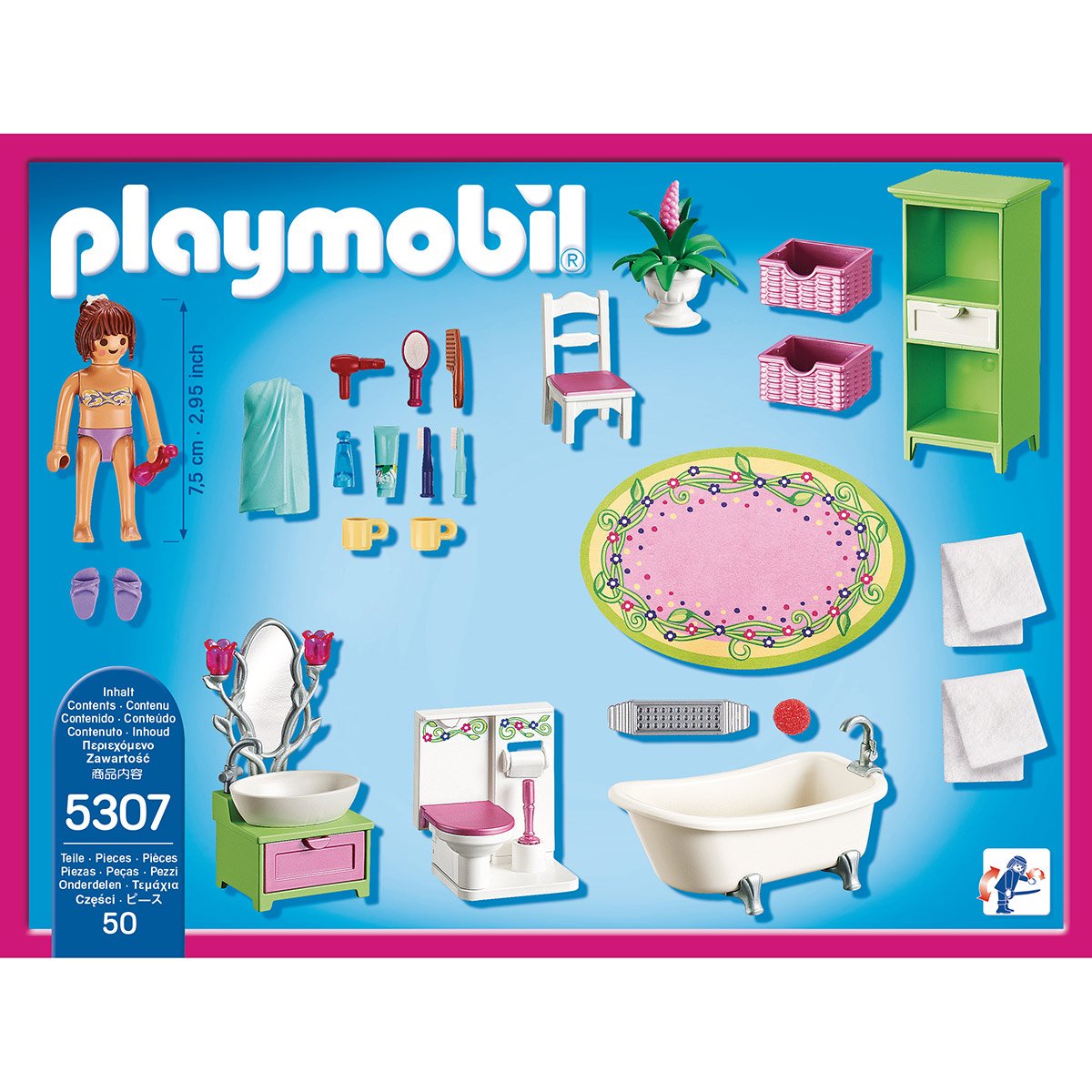 salle de bain playmobil 5307