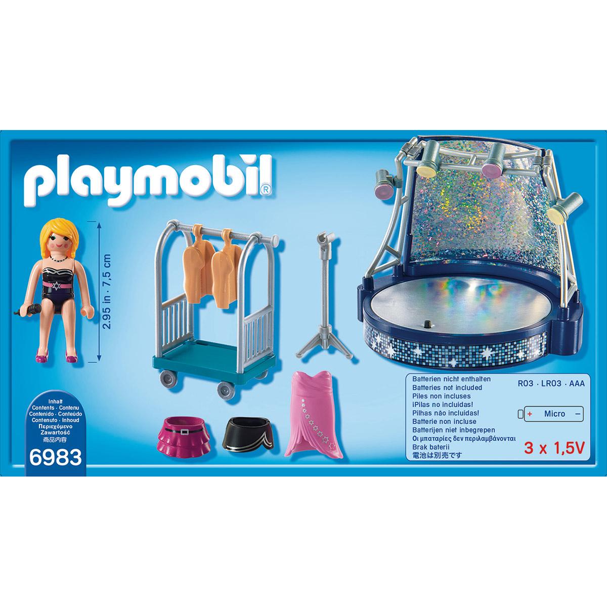 Playmobil scene avec artiste clearance