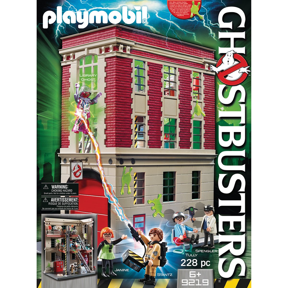 maison ghostbuster playmobil