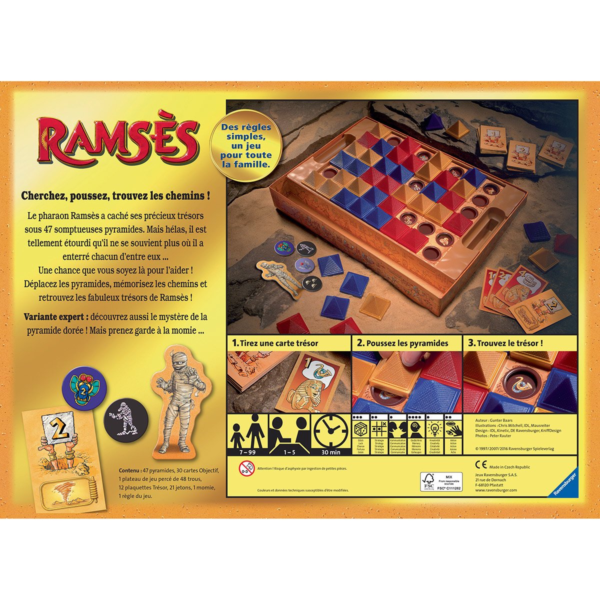 Ramsès - Jeux classiques