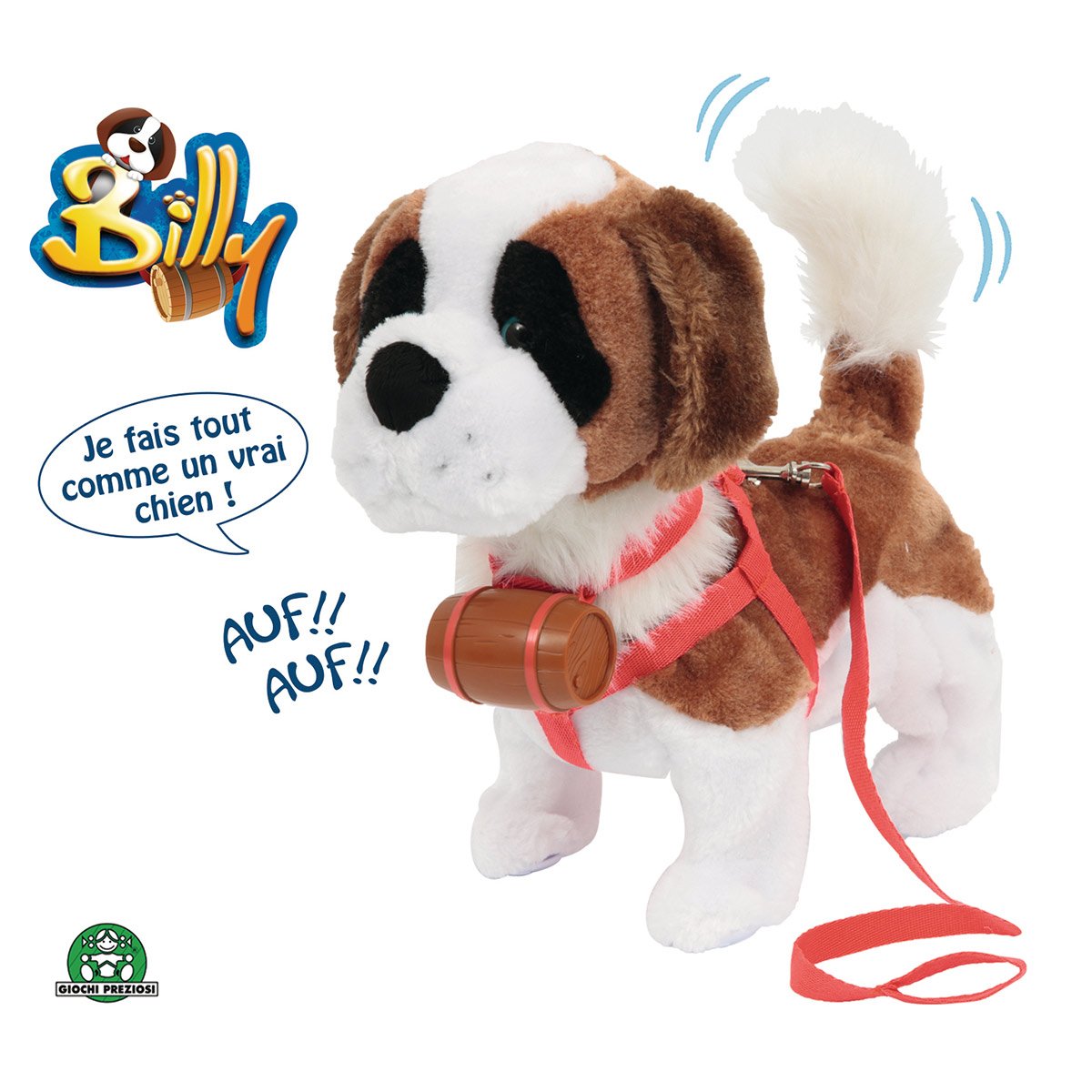 Peluche interactive Mon chien Billy - La Grande Récré