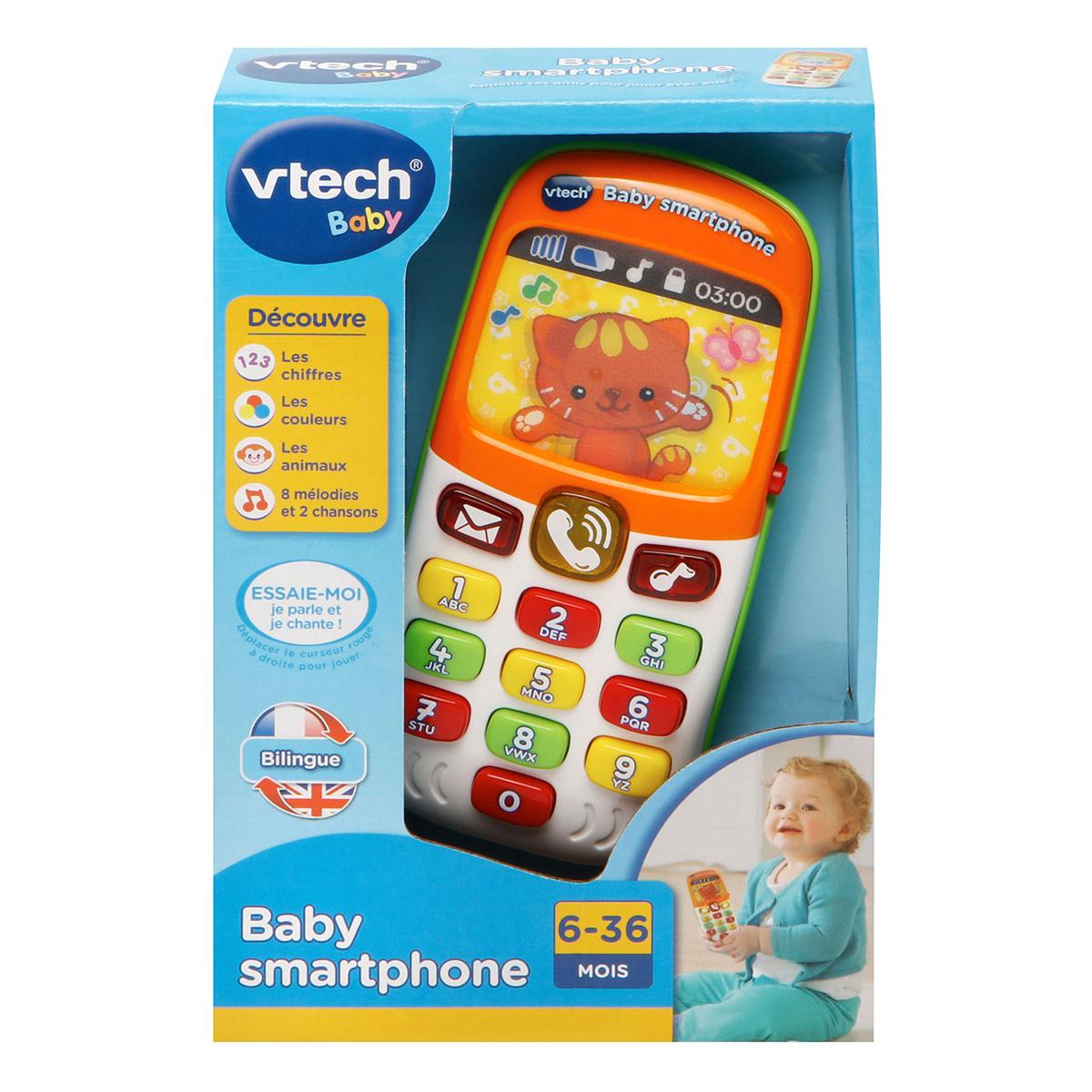 Baby Smartphone Bilingue Jouets D Eveil Et Peluches La Grande Recre