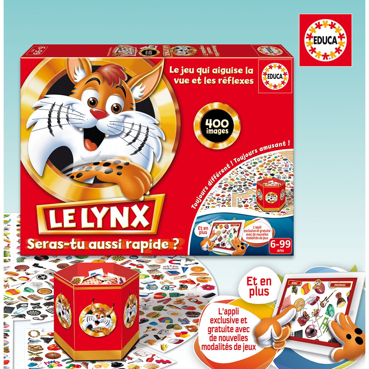 Intrattenimento Giochi e rompicapo Puzzle Educa Puzzle Jeu : les opposés 4/5 ans. Le lynx Educa 