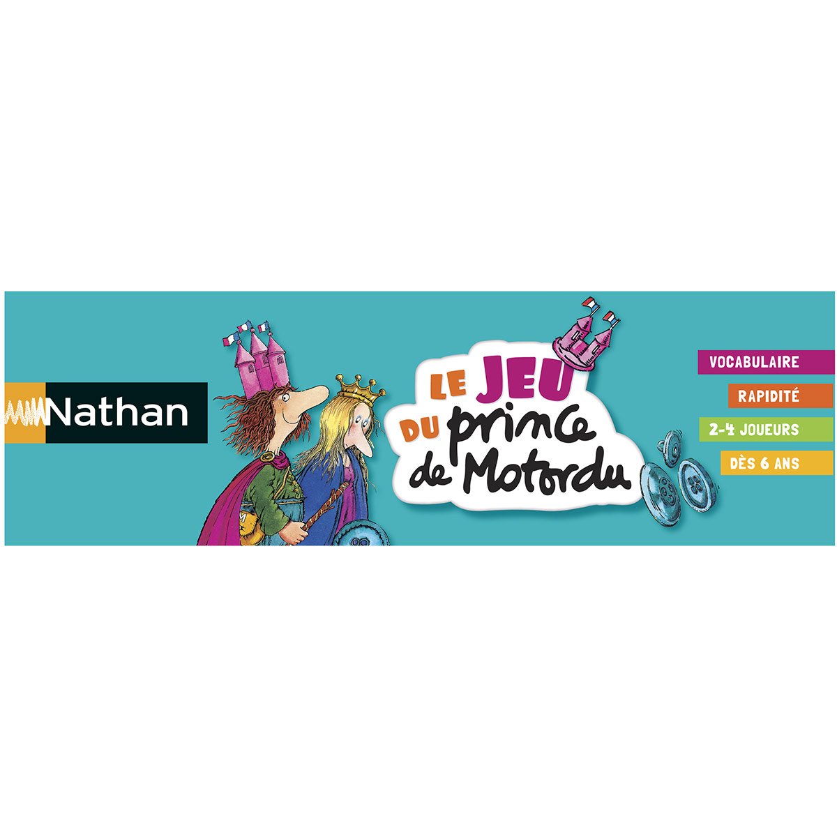 Le jeu du prince de Motordu - Nathan