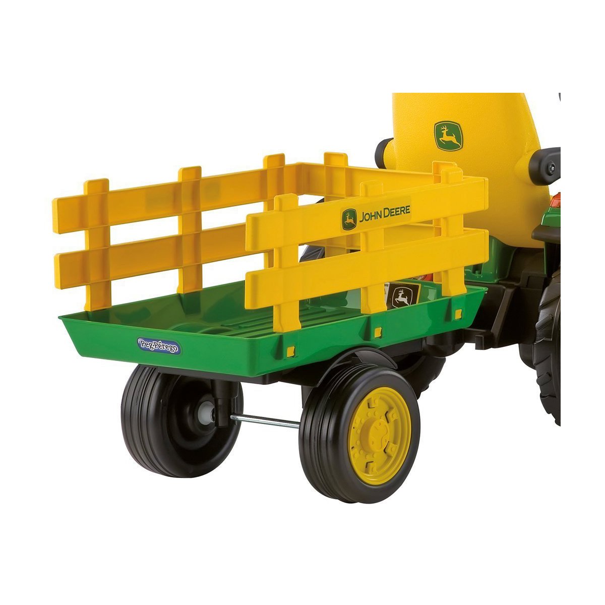 Smoby Tracteur enfant à pédales Builder Max avec remorque - La Grande Récré