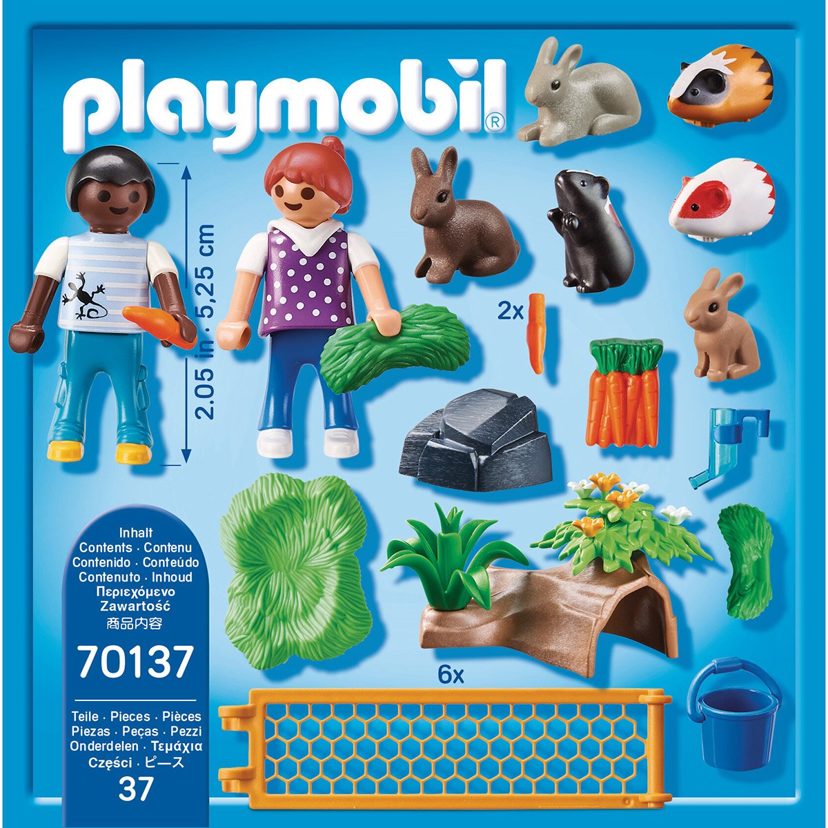 Playmobil Accessoire Décor Animal Couple Lémurien 3 cm NEUF 