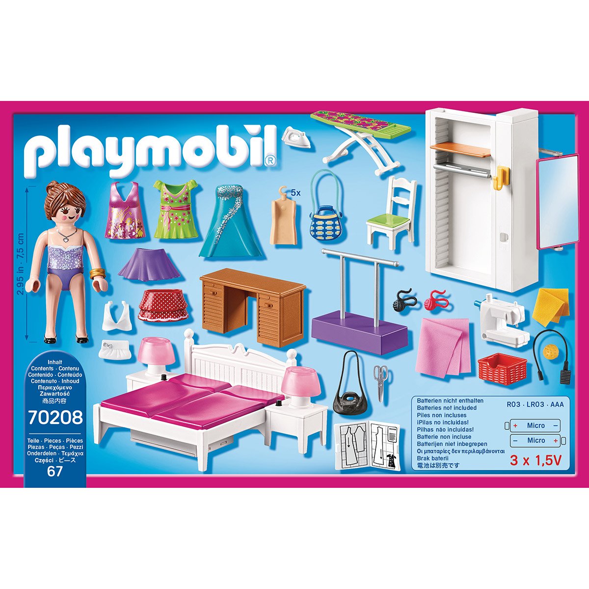 Chambre de bébé Playmobil Dollhouse 70210 - La Grande Récré