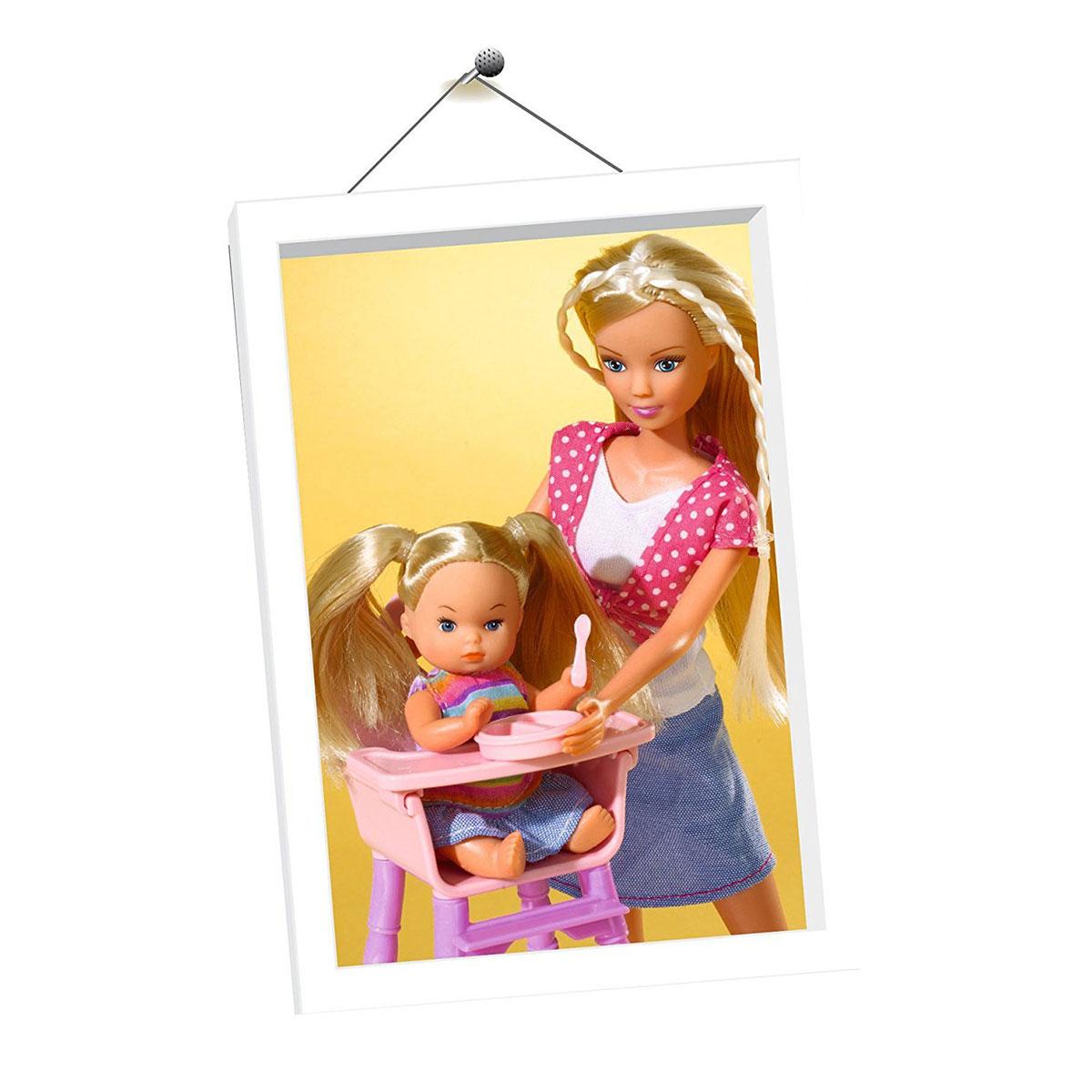 Poupee Steffi Love Chambre D Evi Et 3 Bebes Poupees Mannequins La Grande Recre