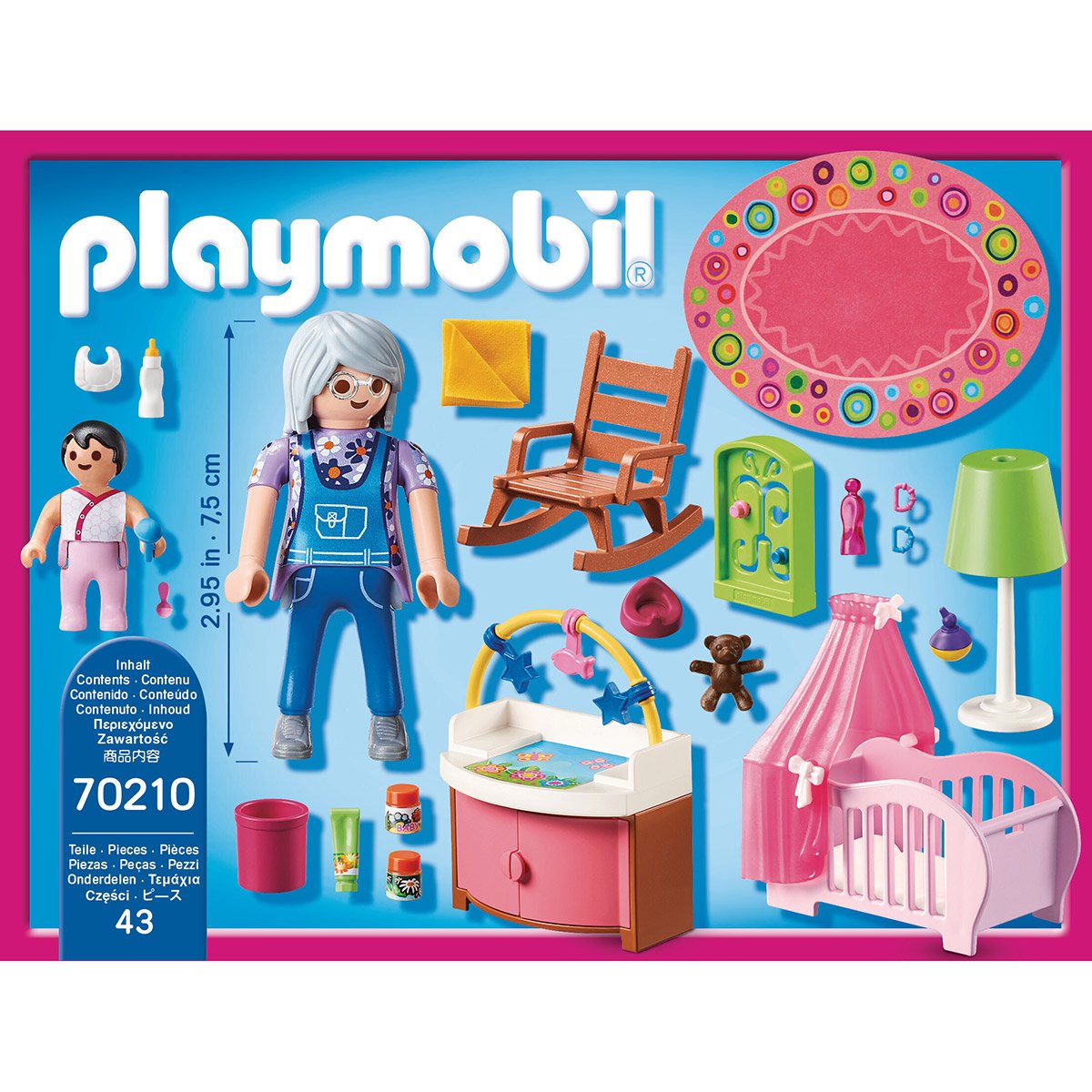 Chambre de bébé Playmobil Dollhouse 70210 - La Grande Récré