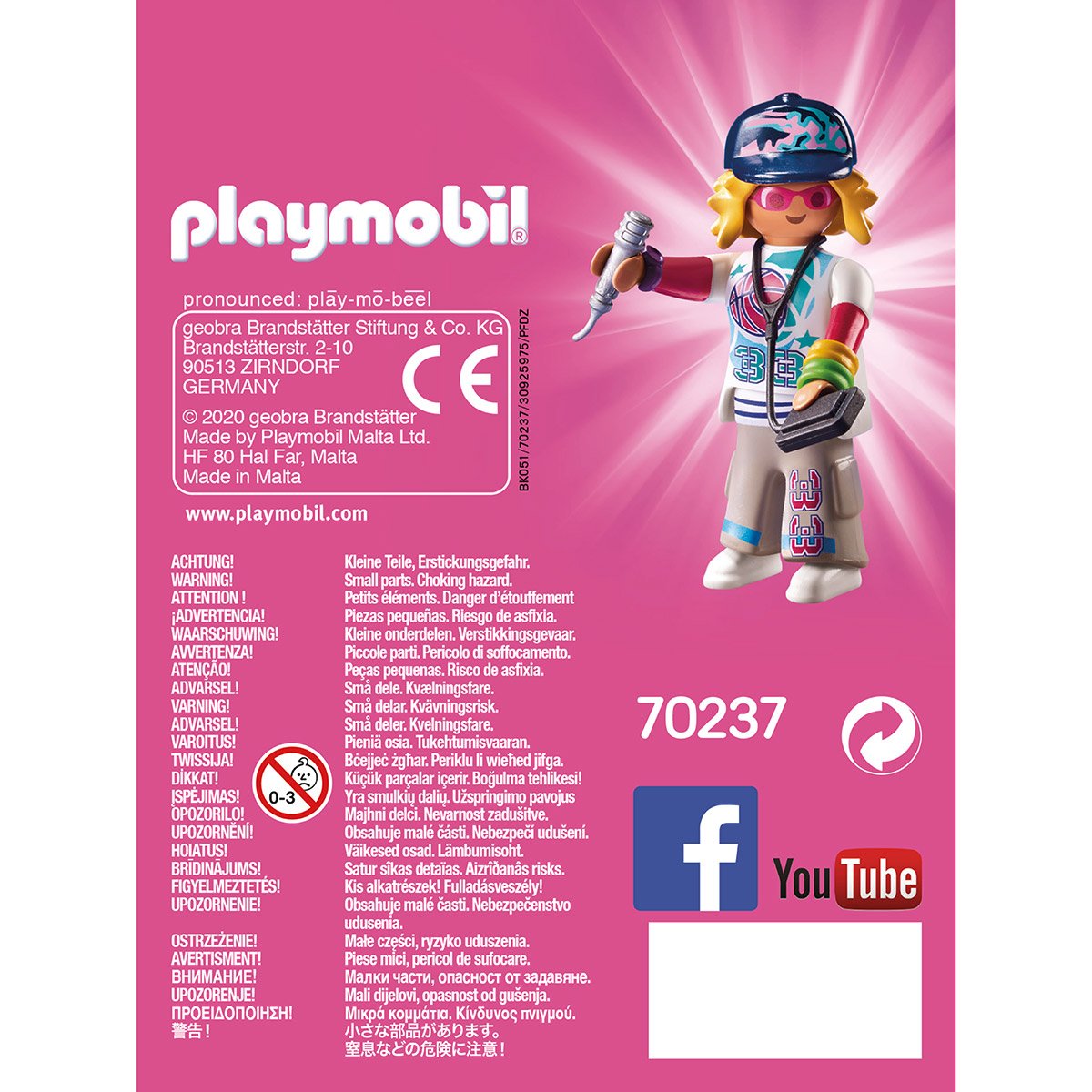 70237 Playmobil Rappeuse