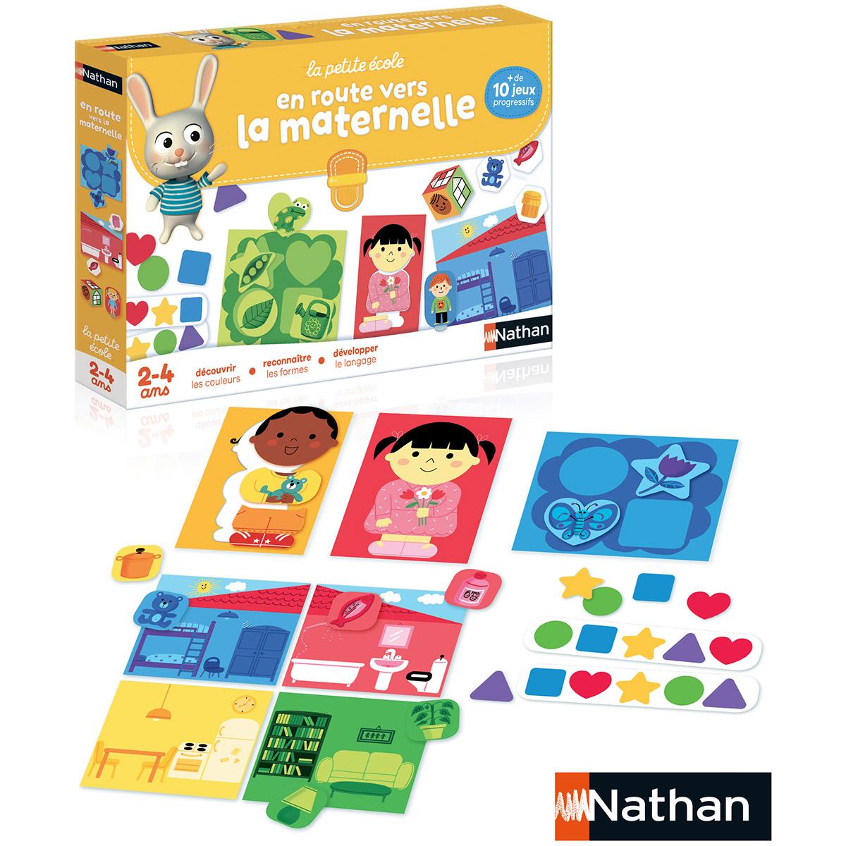 En Route Vers La Maternelle Jeux De Societe Et Puzzles La Grande Recre