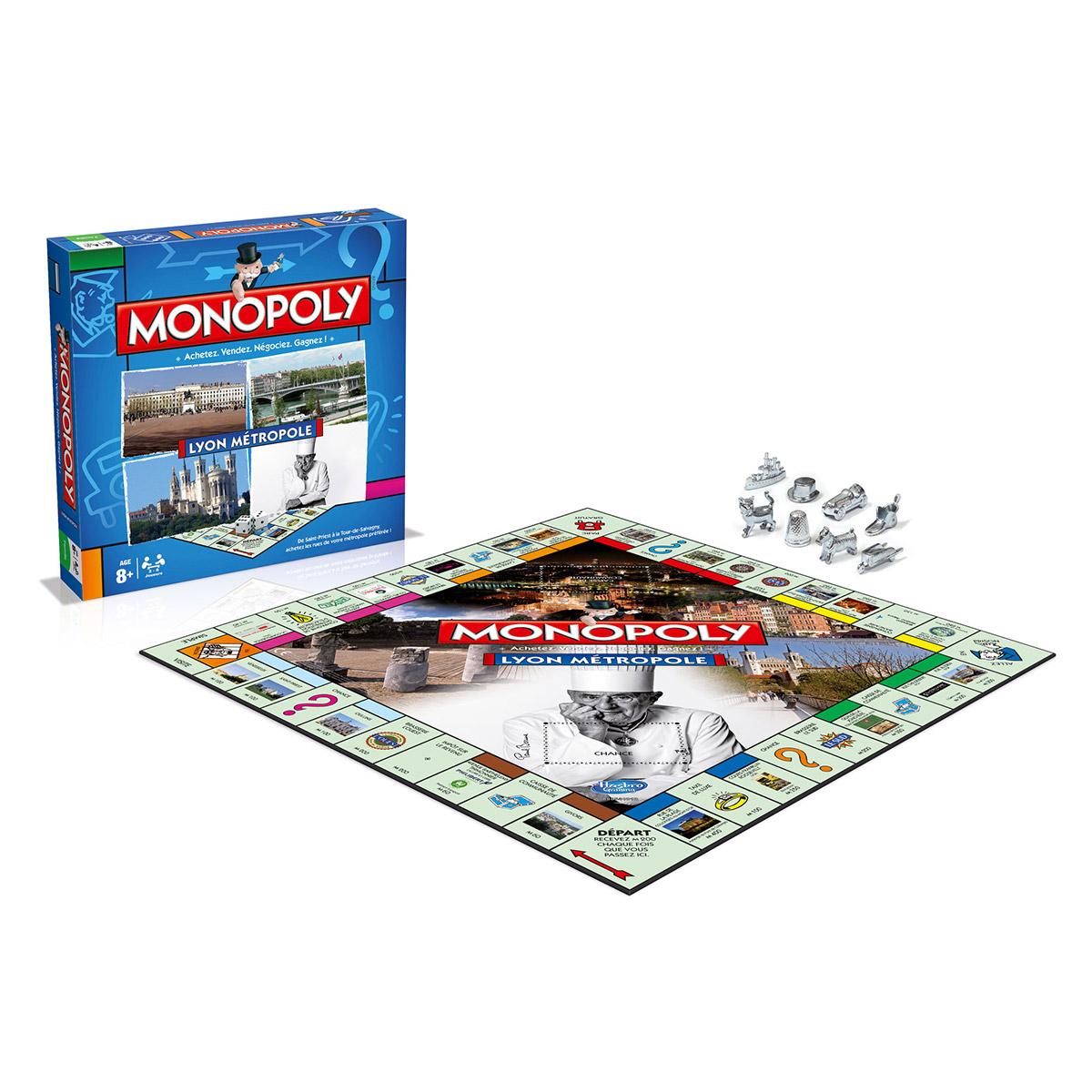CARTE MONOPOLY MIRO PARKER GARE DE LYON