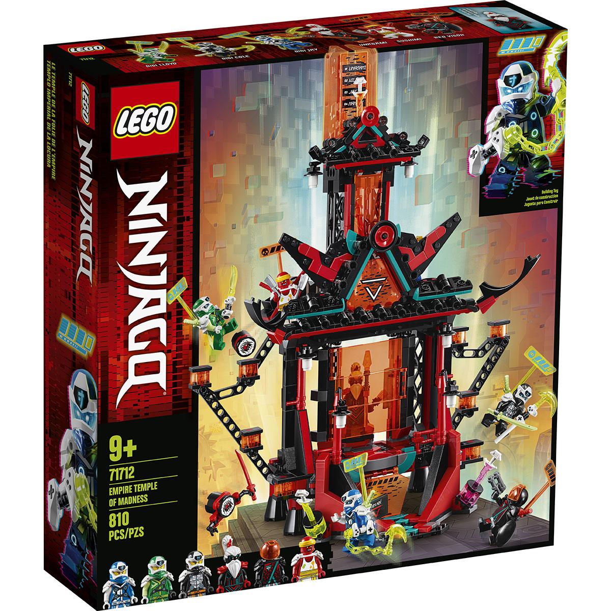 Le temple de la folie de l'Empire LEGO Ninjago 71712 - Coffrets de briques  et construction classique - La Grande Récré