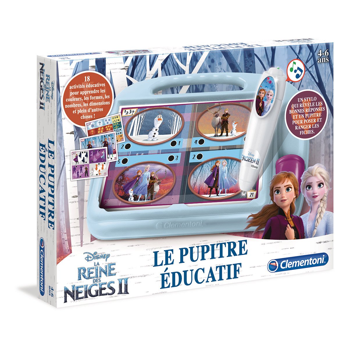 Clementoni - 52233-Pupitre éducatif - Princesses-Jeu éducatif : :  Jeux et Jouets