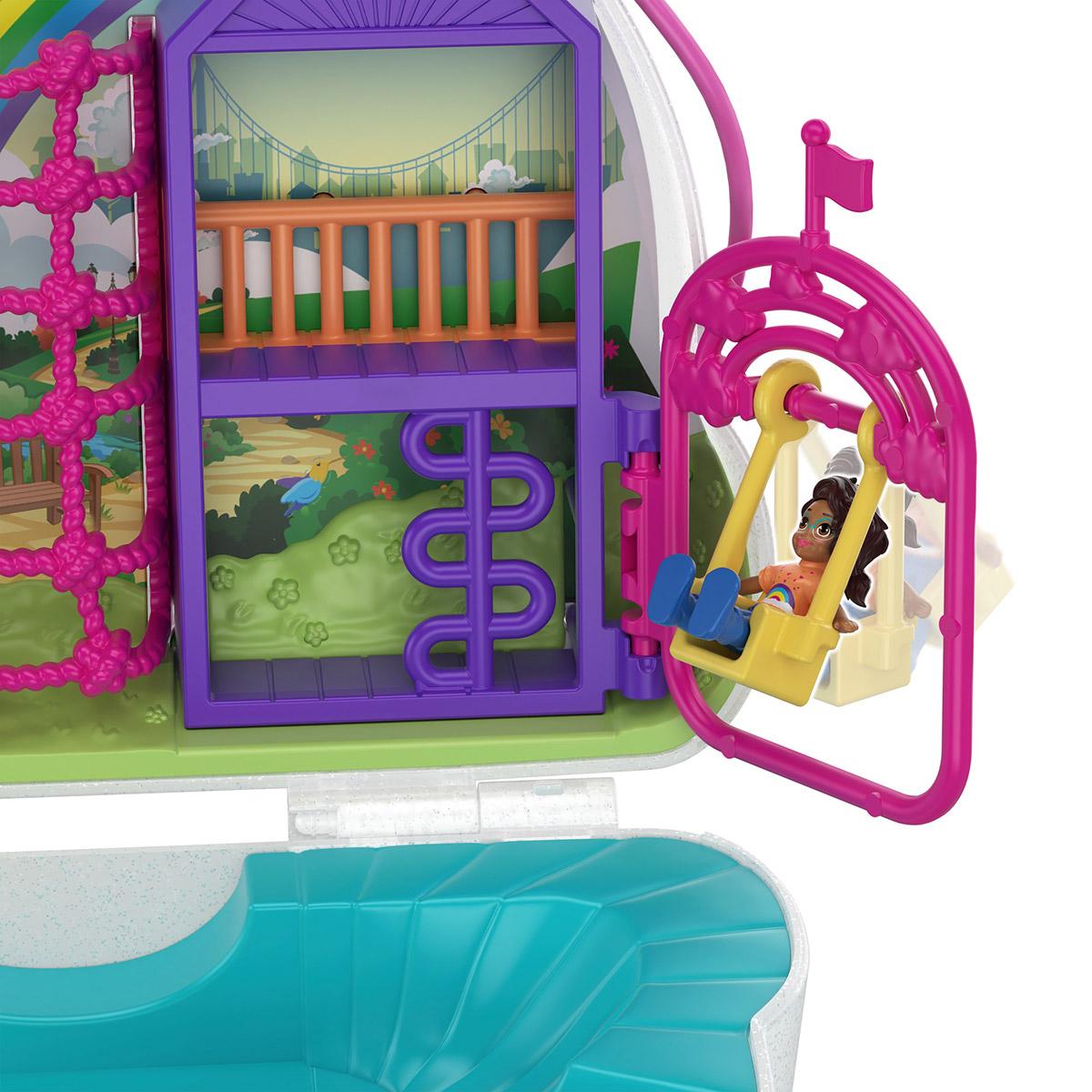 Sac polly pocket arc en ciel clearance