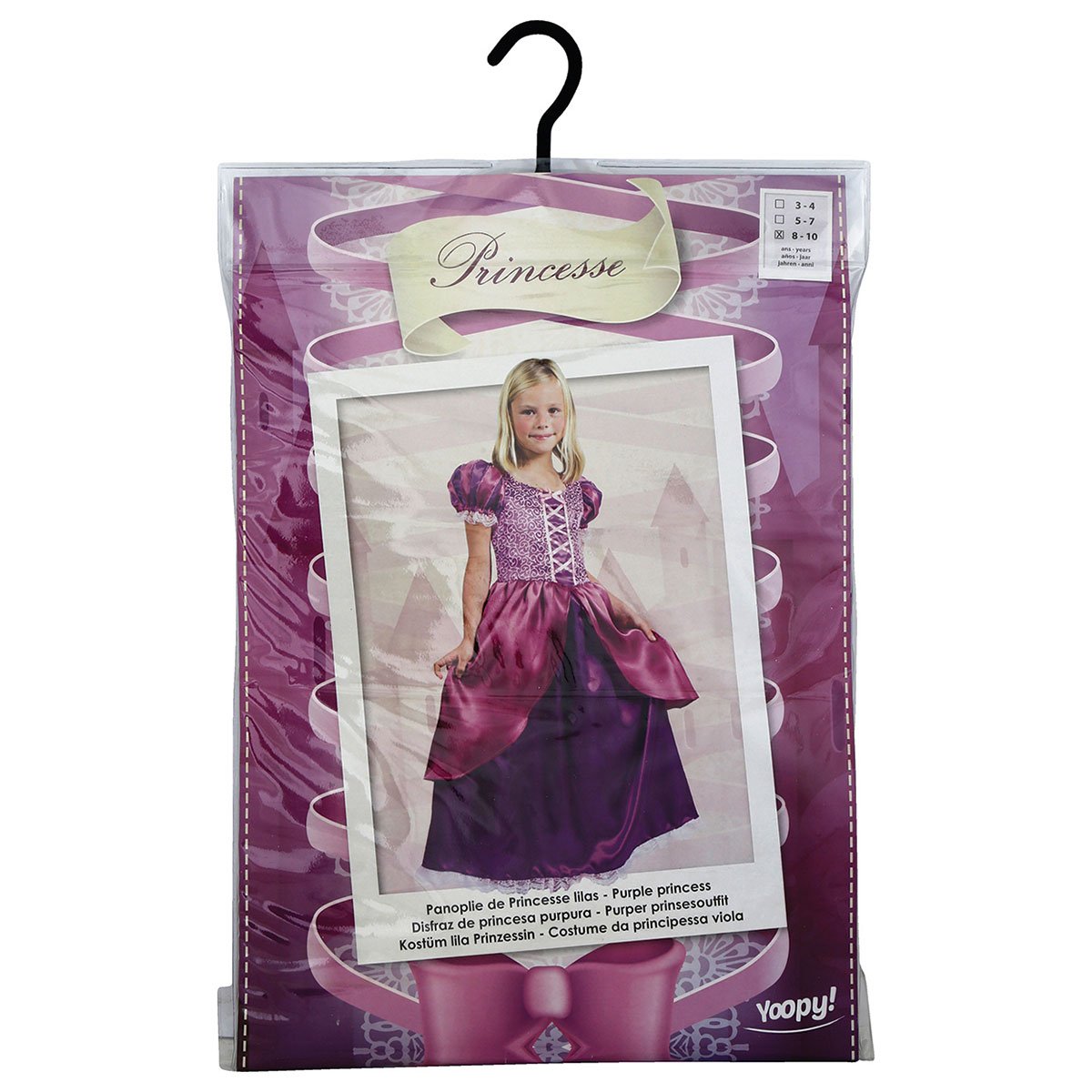 robe en tissu.. costume 3 mm Lilas brillant à paillettes 45" large Déguisement 114 cm