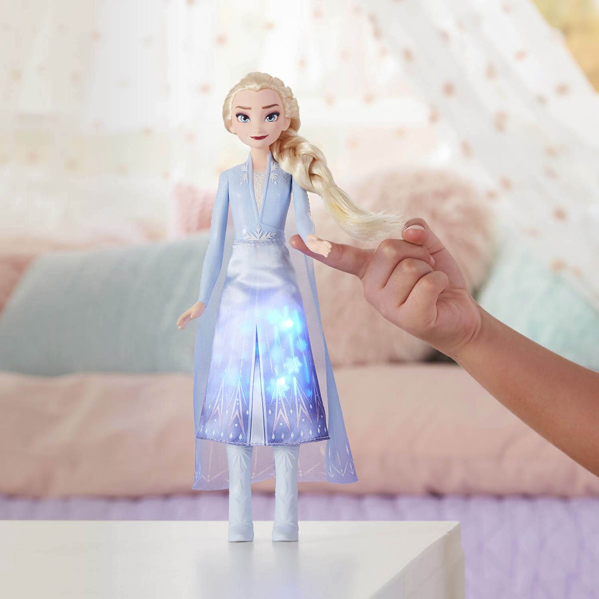 Disney Les Reine des Neiges 2 - Elsa ou Anna Robe lumineuse