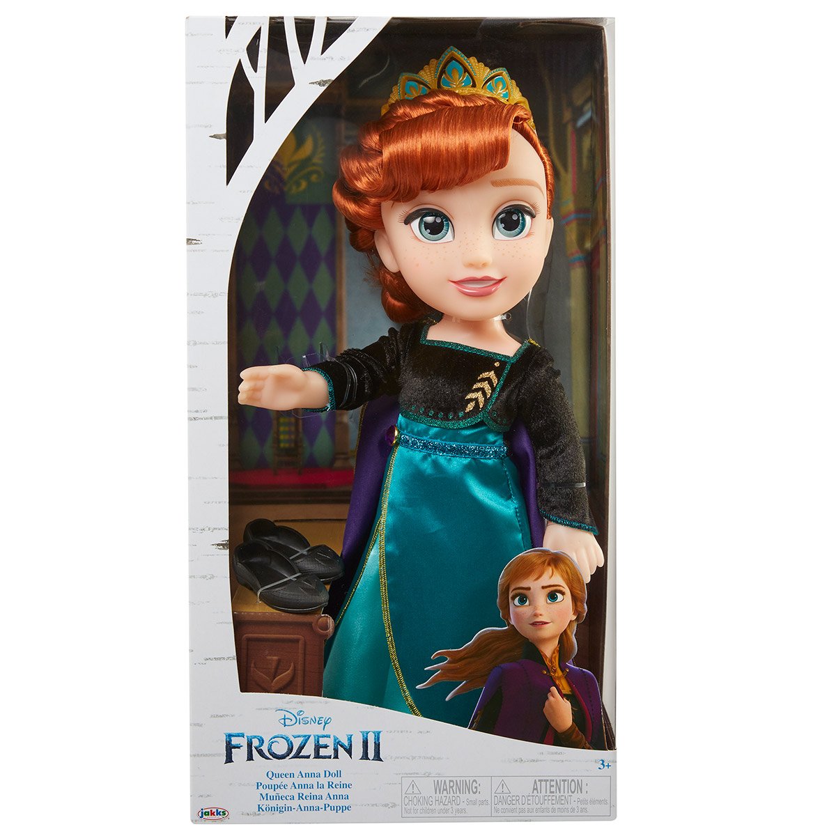 La Reine des Neiges 2 : poupée Anna épilogue 38 cm - La Grande Récré