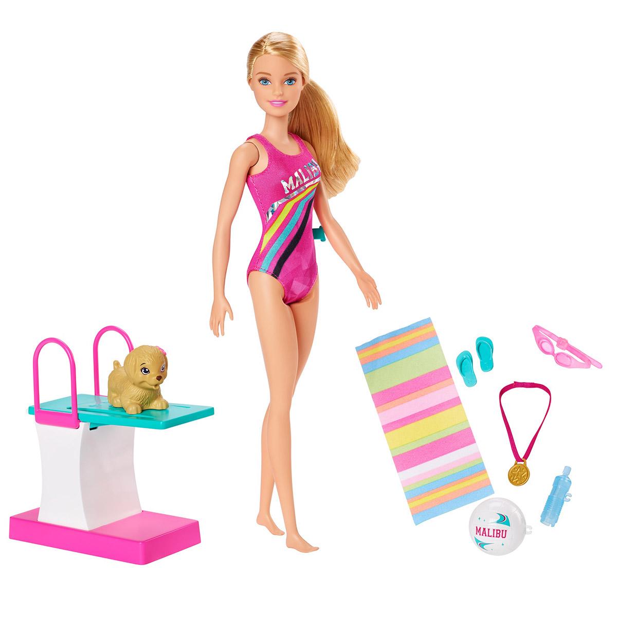 Barbie nageuse clearance