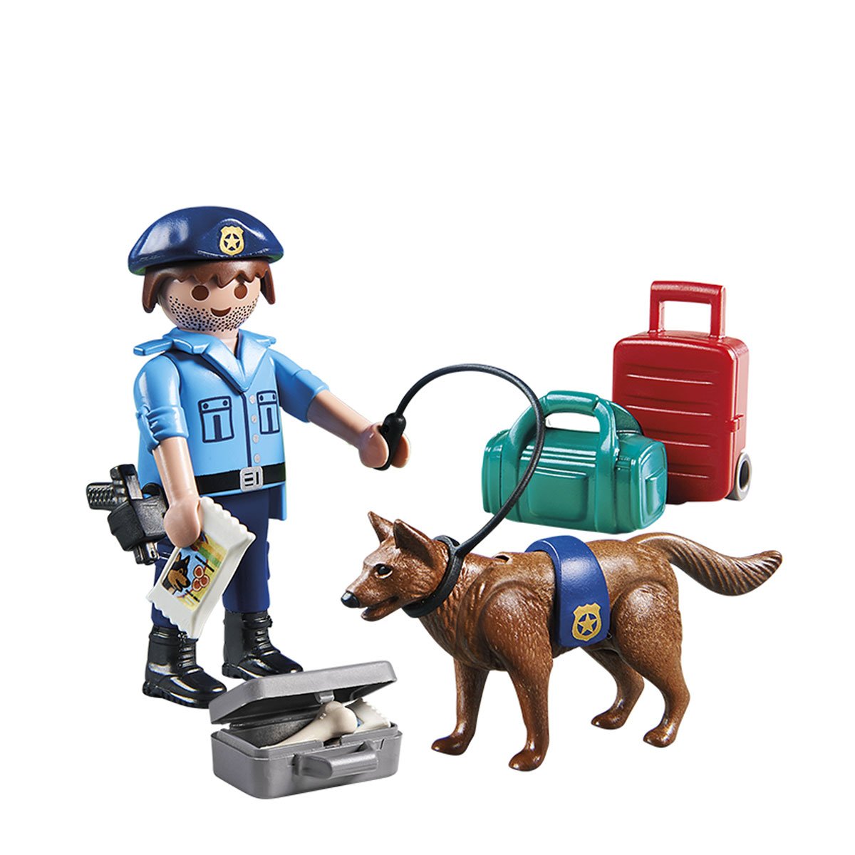 Policier avec chien Playmobil 70085 - La Grande Récré