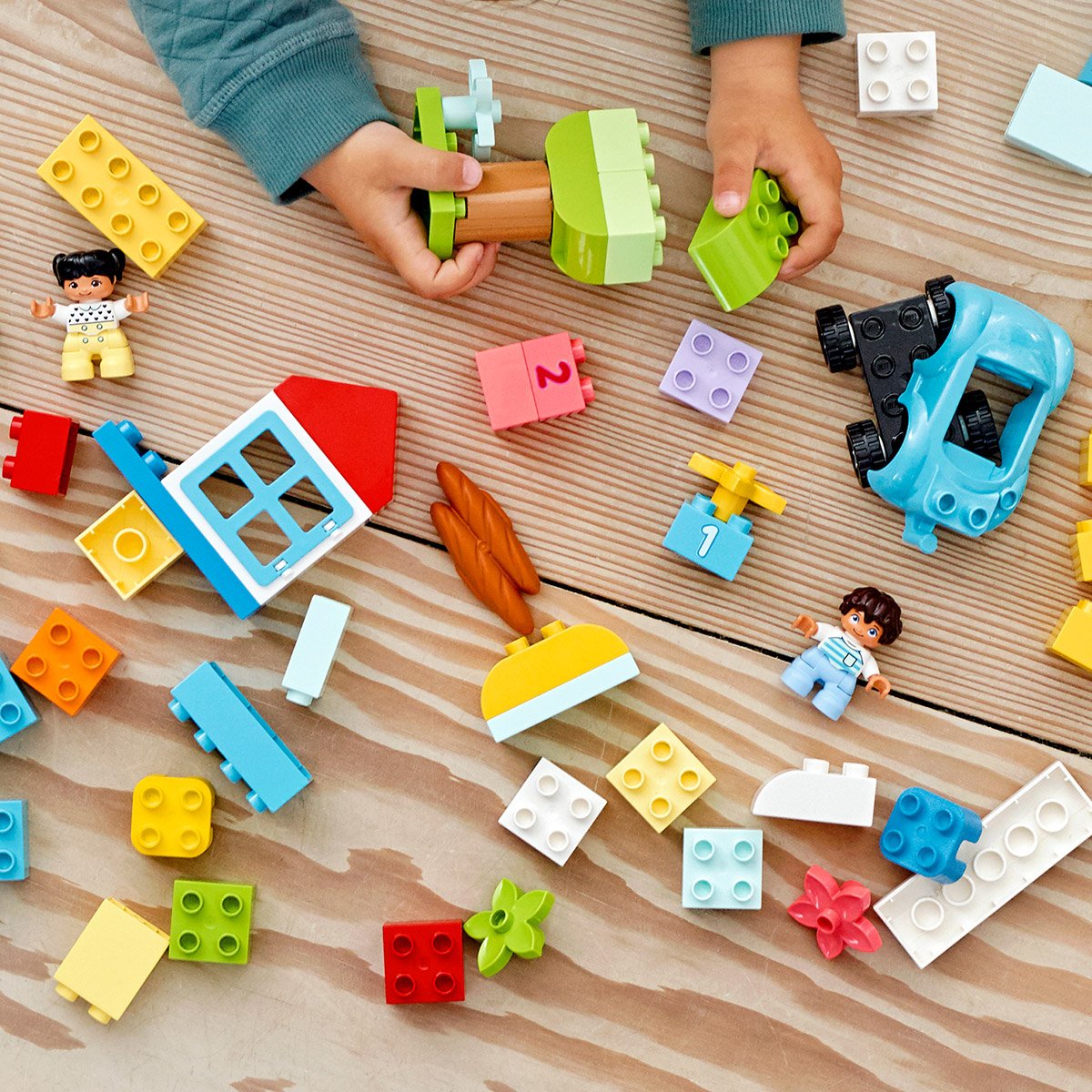 LEGO 10913 Duplo Classic La Boîte de Briques Jeu De Construction avec  Rangement, Jouet éducatif pour Bébé de 1 an et Plus