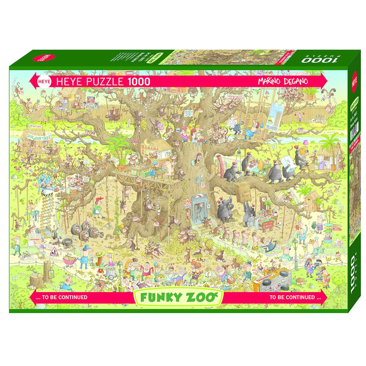 funky zoo jigsaw puzzles