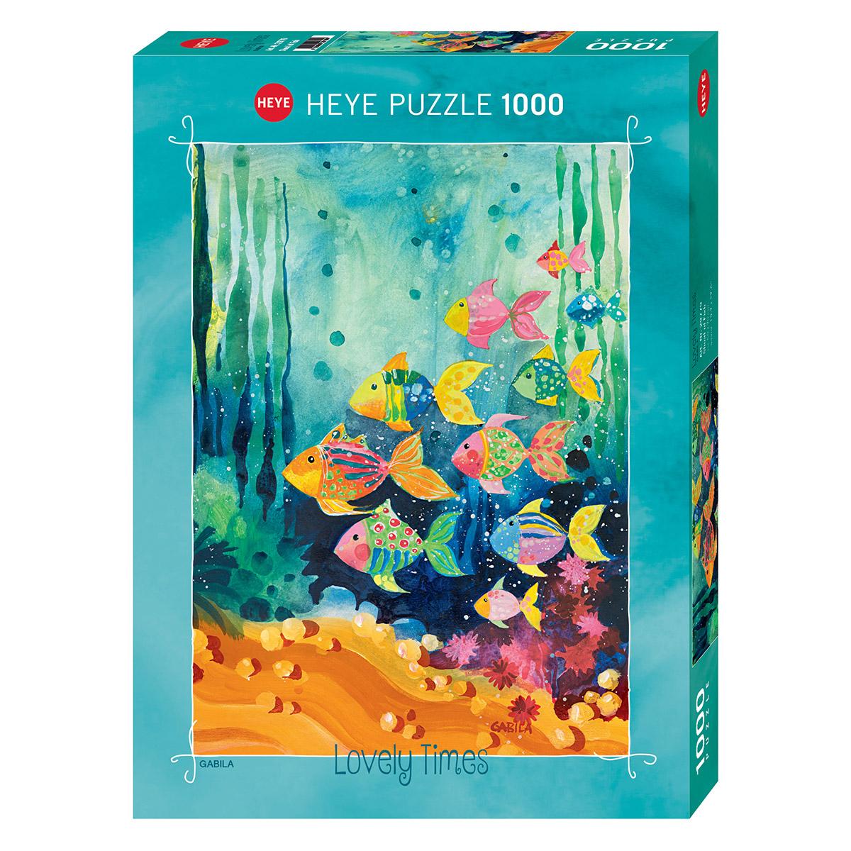 HEYE - Puzzle 1000 pièces Poisson des Profondeurs - Lovely ...