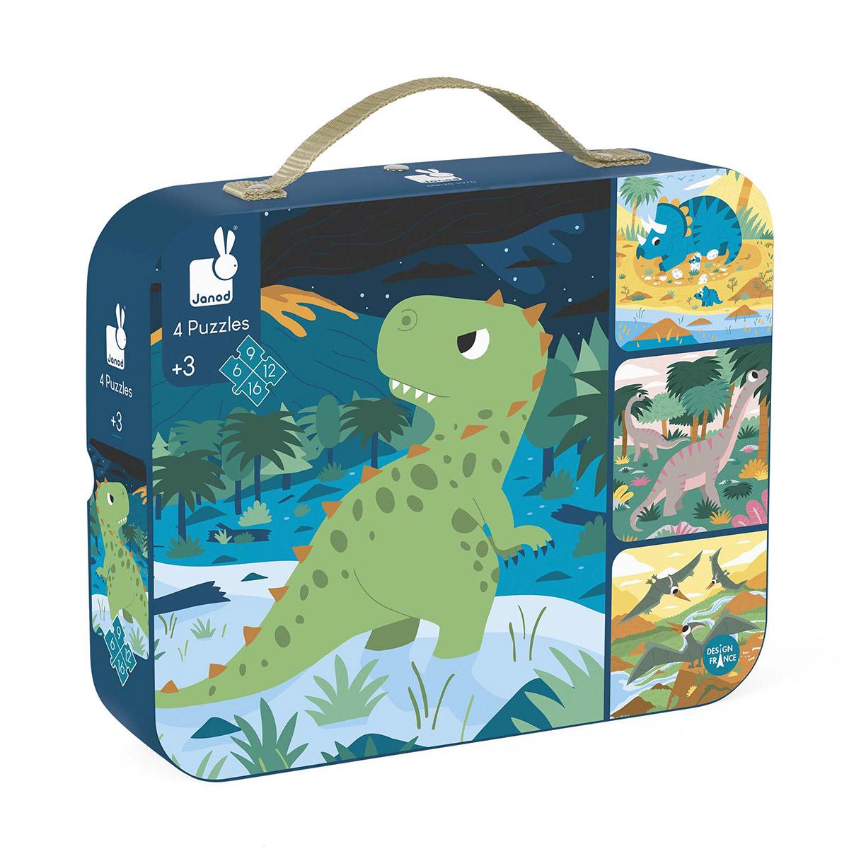 Puzzle De Sol Et Evolutif - Dino