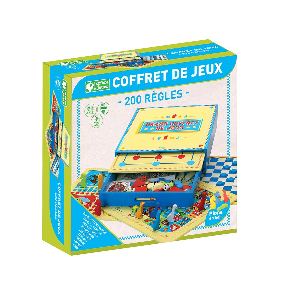 Grand Coffret De Jeux 200 Regles Jeux Traditionnels Et Poker La Grande Recre
