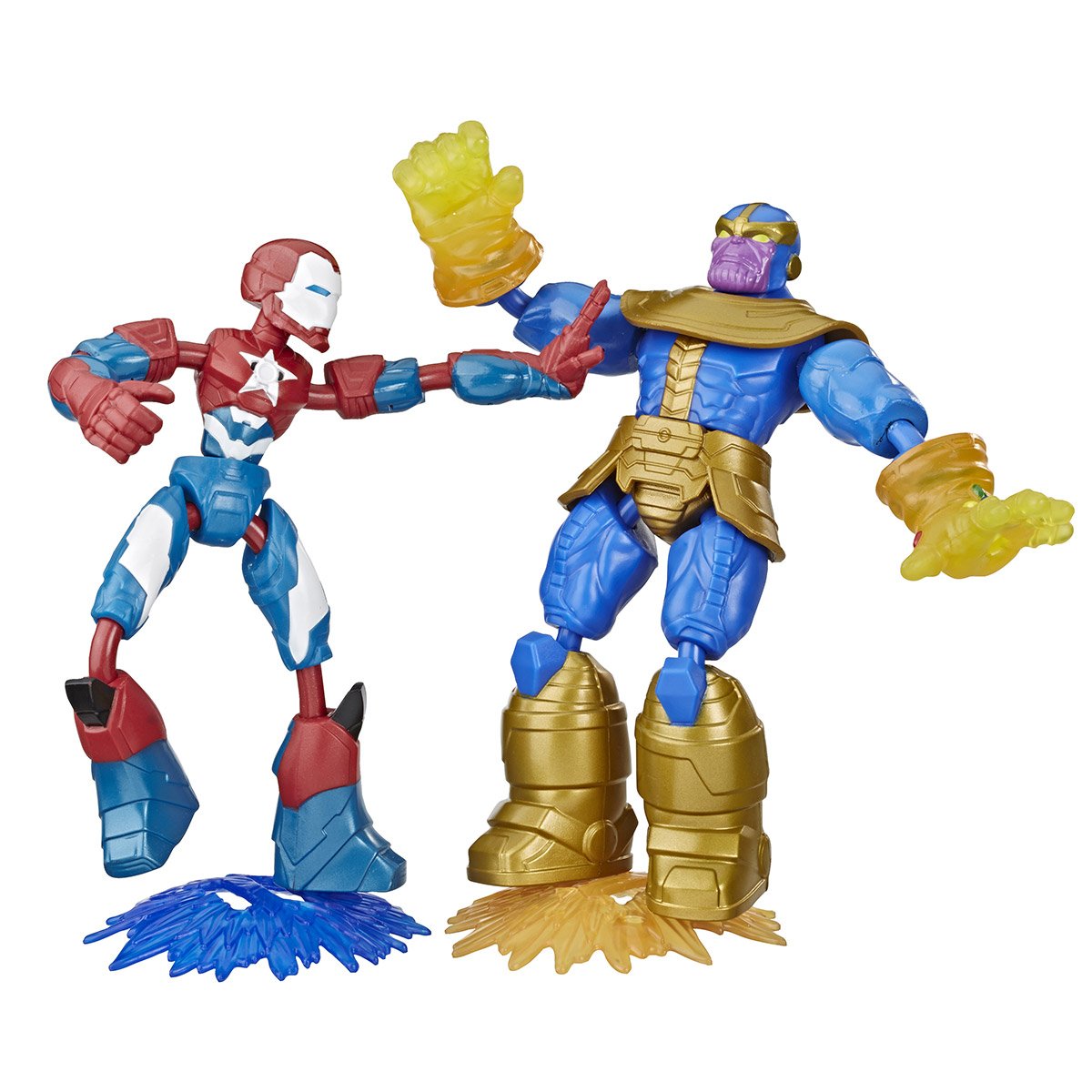 Pack de 2 figurines Avengers Bend&Flex Thor vs Loki - La Grande Récré
