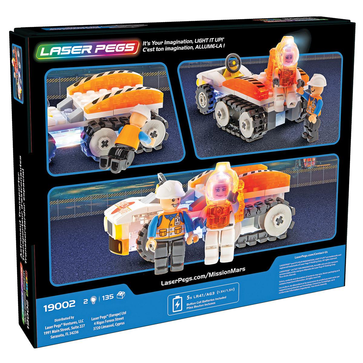 Laser Pegs Mission Mars Astronaut Transporter
