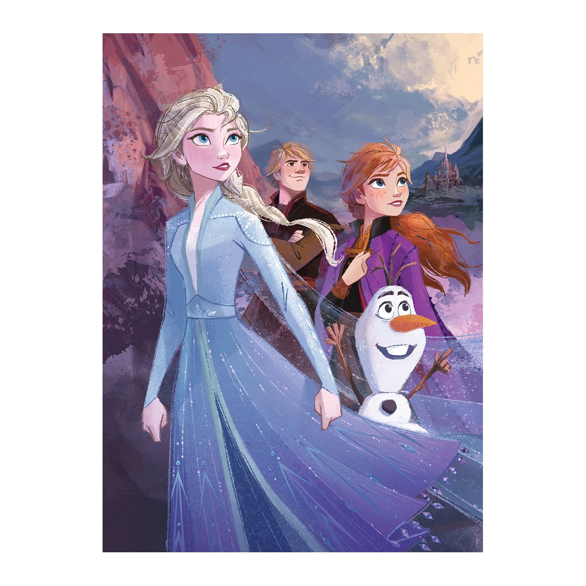 Puzzle 250 pièces - Prêts pour l'aventure - Disney La Reine des Neiges 2
