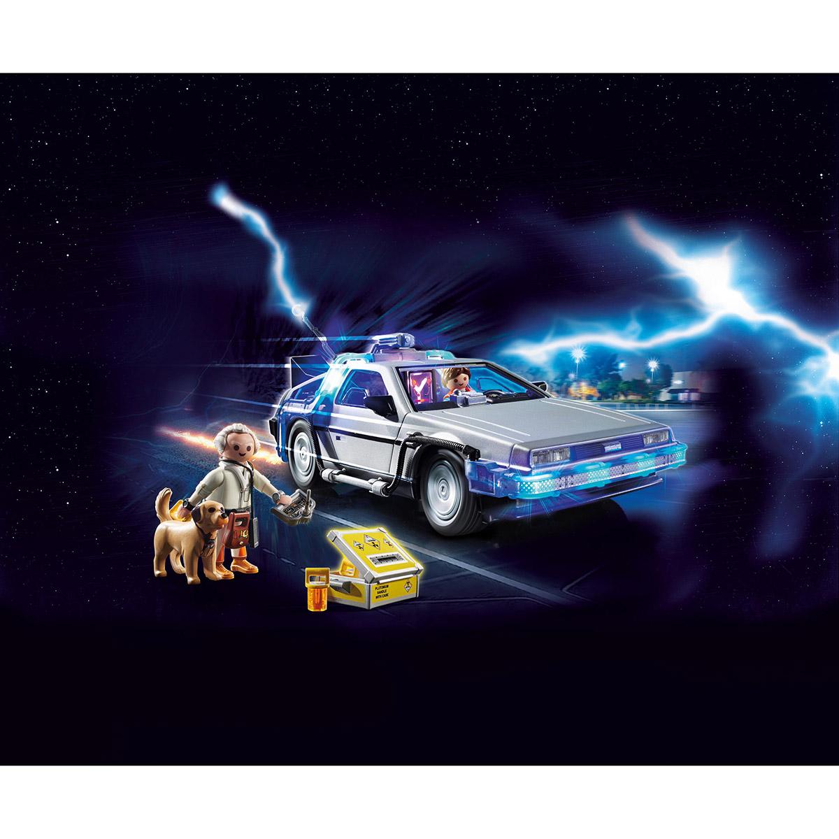 Back To The Future Delorean Playmobil La Grande Recre