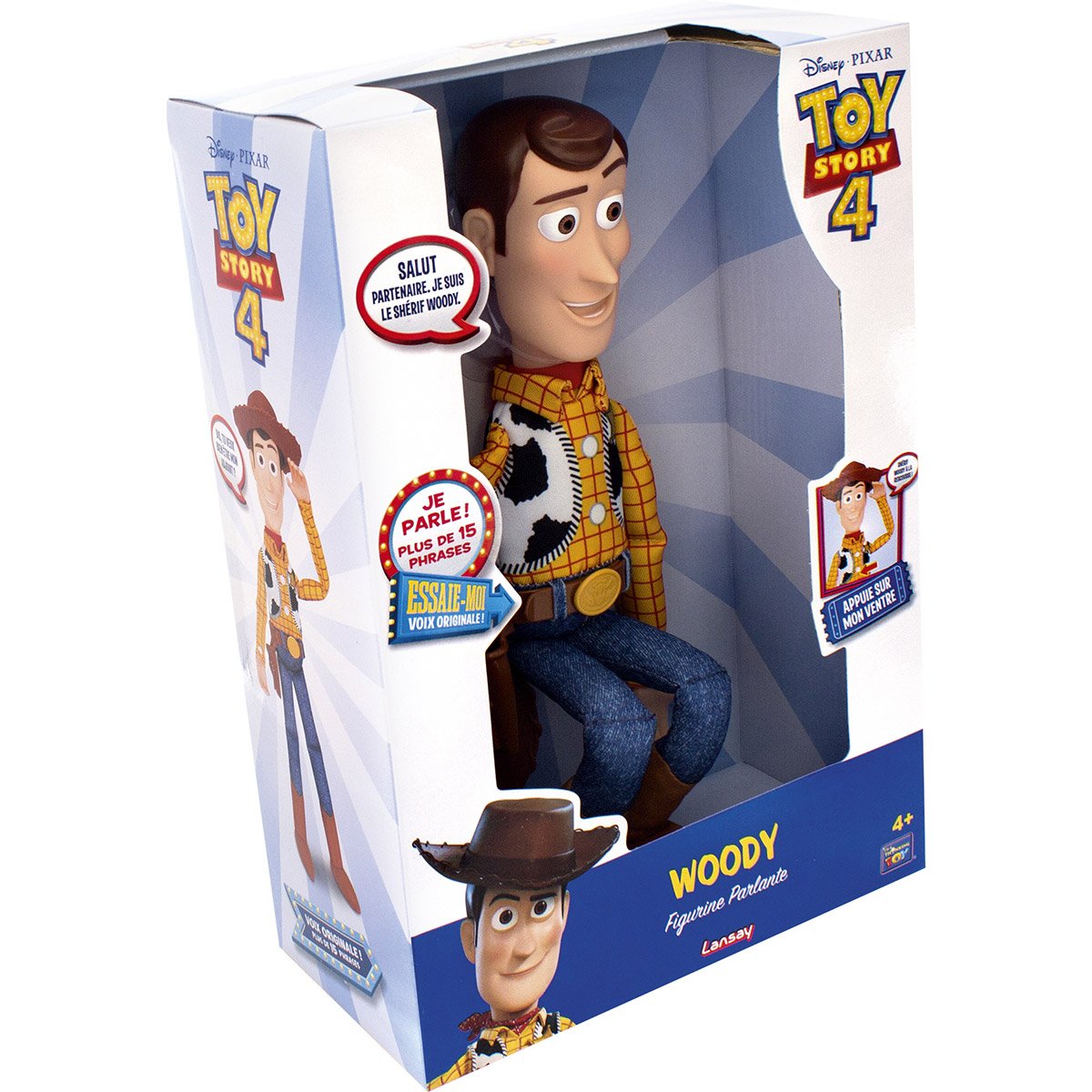 Shérif Woody et Buzz l'éclair de Toy Story, nouvelles poupées pour