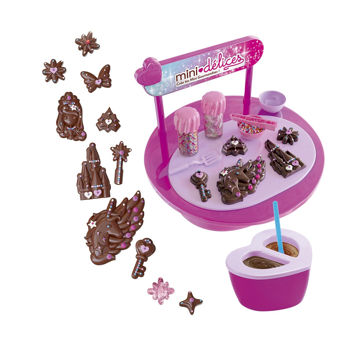 Mini délices Mon super atelier chocolat 5 en 1 LANSAY : la boîte à