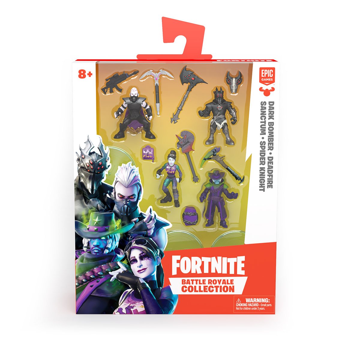 Pack Squad 4 Figurines - Fortnite Battle Royale